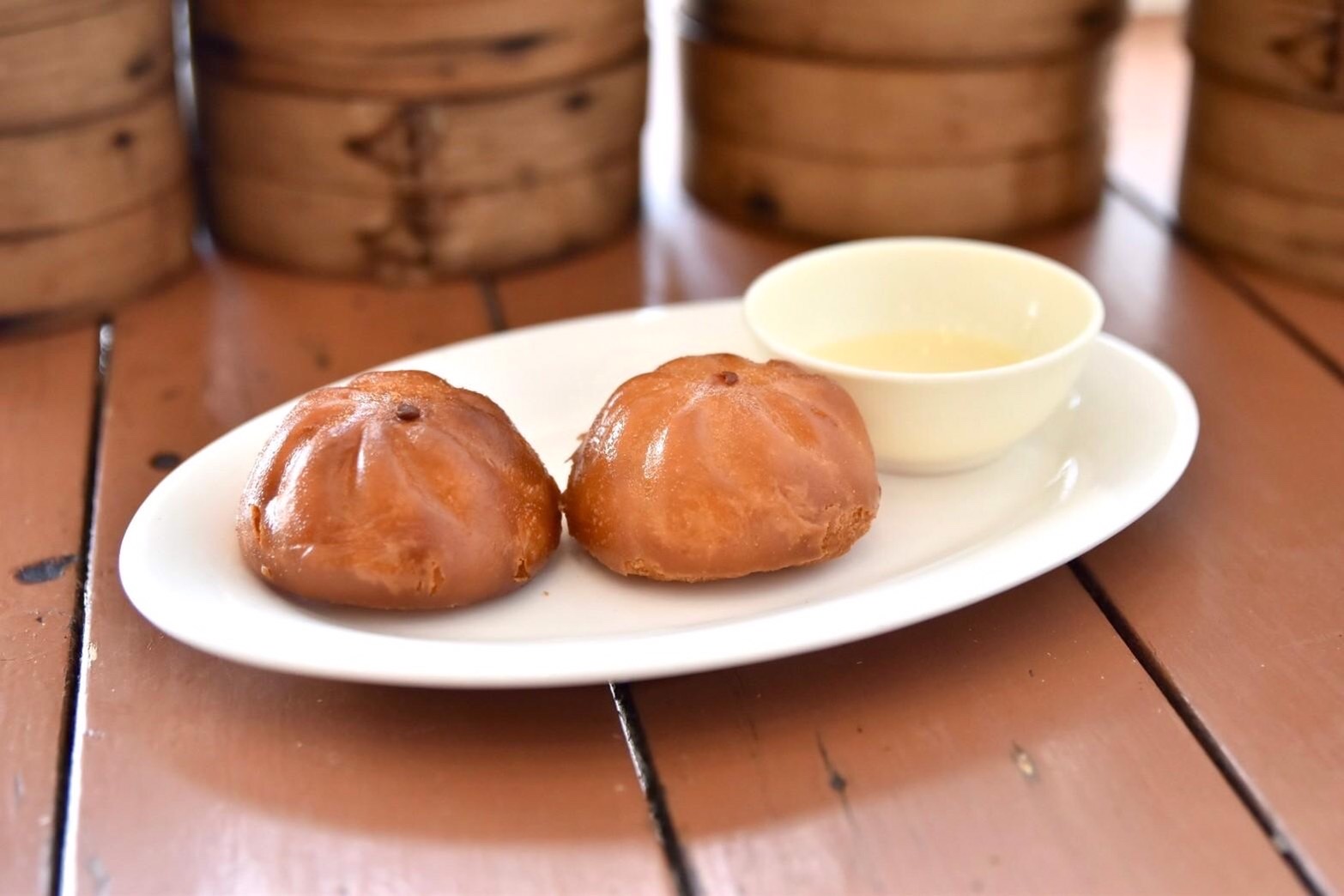 ซาลาเปาหมูสับทอด