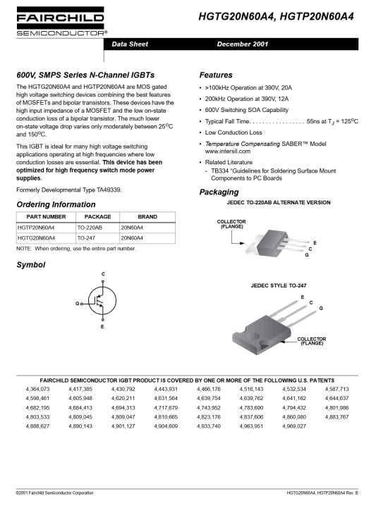 20N60 FQPF20N60 20n60 Mosfet