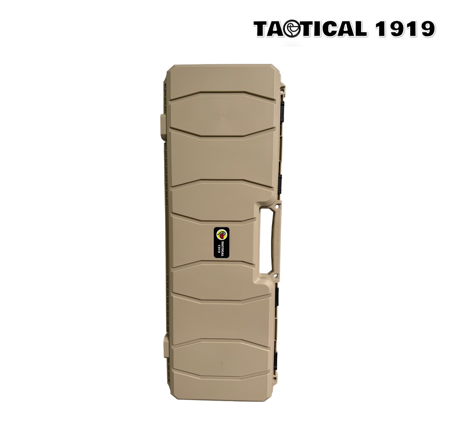 Hardcase กล่องยาว 100cm 39“ กล่องกันกระเเทกอย่างดีพร้อมฟองน้ำรังไข่ - Desert Tan