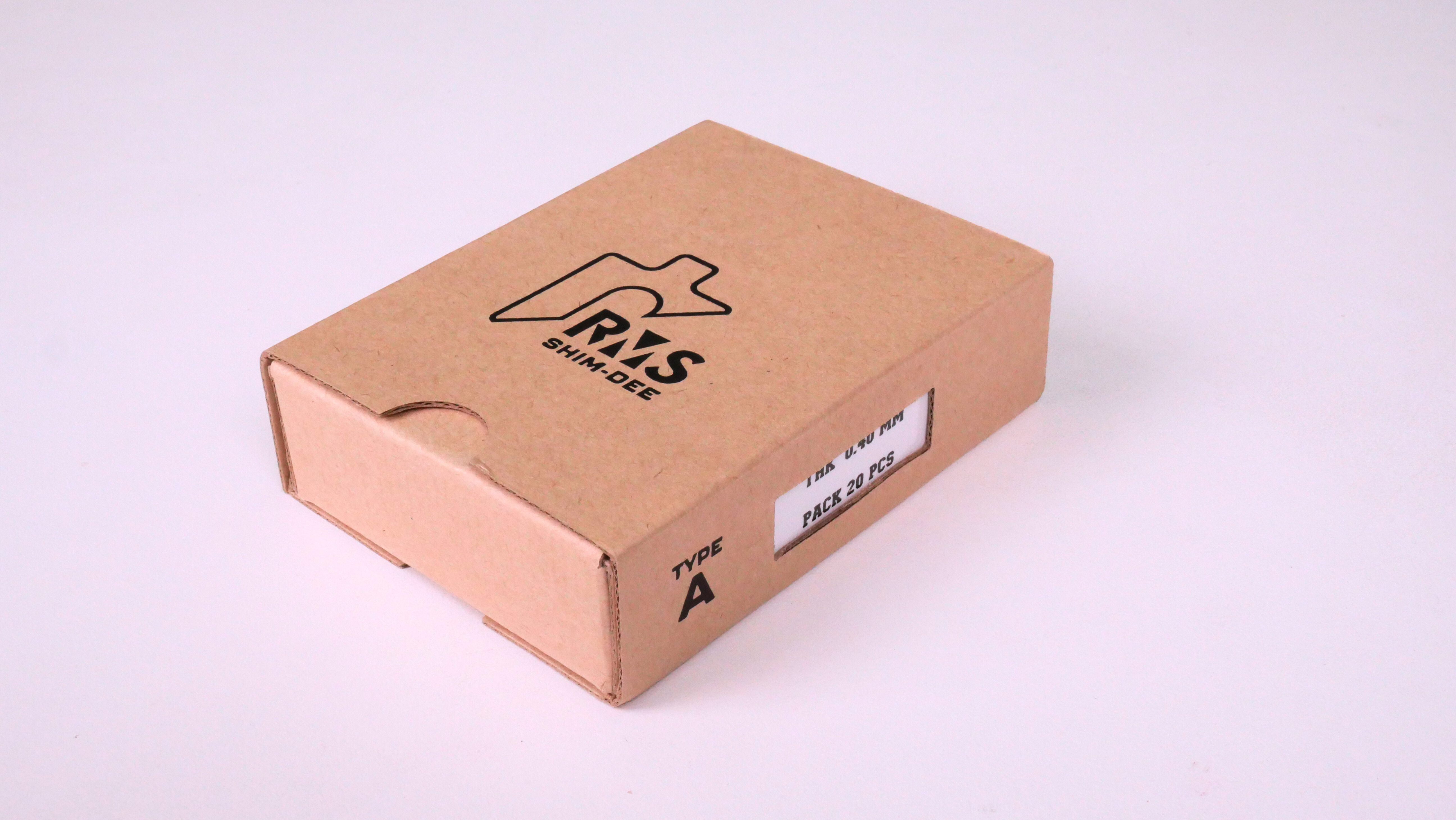 แผ่นชิมตั้งระดับสำเร็จรูป RMS SHIM-DEE สำหรับงานอุตสาหกรรม ขนาด 50x50มม. หนา 0.40มม. (Industrial Precut Shim)