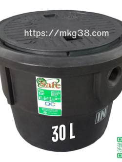 ถังดักไขมันฝังดิน PE SAFE 30 ลิตร รุ่น GTU-30L
