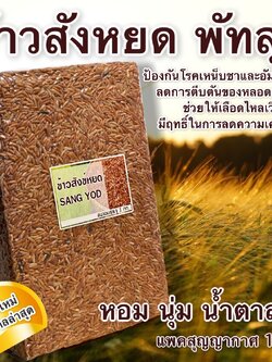 ข้าวสังข์หยด พัทลุง – ป้องกันโรคเหน็บชาและอัมพฤกษ์ ลดการตีบตันของหลอดเลือด ช่วยให้เลือดไหลเวียนดี มีฤทธิ์ในการลดความเครียด