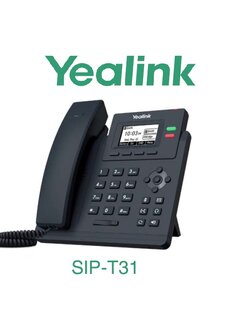เครื่องโทรศัพท์ IP YEALINK รุ่น SIP-T31 เครื่องละ 1,900฿