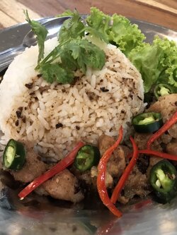 ข้าวซี่โครงหมูอบเต้าซี่