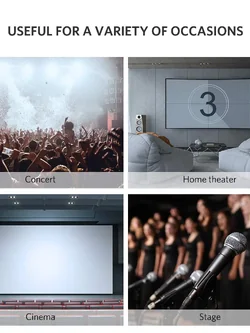 Ugreen (10561)0.25M - 3.5mm Stereo jack Female to 2 RCA Male Audio Cable