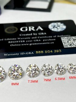 เพชรสังเคราะห์เพชรแท้เพาะเลี้ยงทรงกลมไดมอนด์