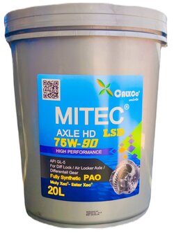 MITEC® AXLE HD 75W-90 LSD (PAO+ ) 20 ลิตร