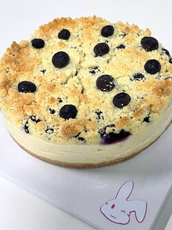 บลูเบอร์รี่ครีมชีสครัมเบิ้ลคีโต ขนาด 1 ปอนด์ Blueberry Cheesecake Crumble [KETO] ไร้แป้ง ไร้น้ำตาล *🚑ขนส่งเย็นเท่านั้น*