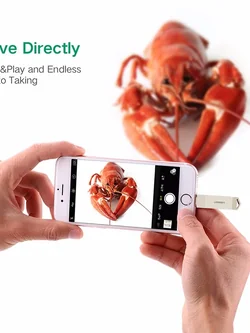 UGREEN (30647) 2 in 1 Lightning Flash Drive 128GB USB External Storage Memory Stick Thumb Drive for iPhone and iPad - แฟลชไดร์ยูกรีน สำหรับไอโฟน และไอแพด