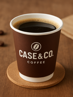 กาแฟร้อน(แบบแก้ว)