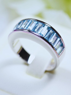 💎 ไอเท็มที่เข้าได้กับทุกลุค (ไซส์แหวน52) แหวนเงินแท้ ประดับ พลอยบลูโทแพสแท้ สีฟ้าใสสะอาดตา ไม่ว่าจะลุคทำงาน ลุคสบายๆ หรือออกงาน ก็เสริมให้ดูหรูมีรสนิยมทุกครั้งที่สวม