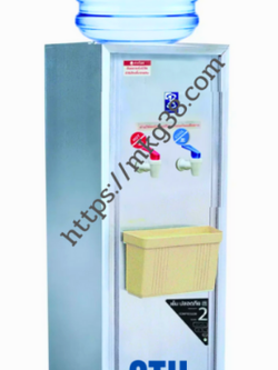 ตู้ทำน้ำร้อน-น้ำเย็นสแตนเลส แบบถังคว่ำ 2 ก๊อก รุ่น STH