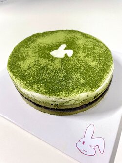 มัทฉะถั่วแดงเค้กคีโต Matcha Red Bean Cake [KETO] ขนาด 1 ปอนด์ ไร้แป้ง ไร้น้ำตาล *🚑ขนส่งเย็นเท่านั้น*