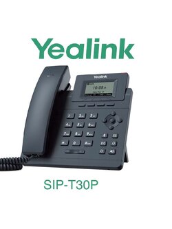 เครื่องโทรศัพท์ IP YEALINK รุ่น SIP-T30P เครื่องละ 1,900฿