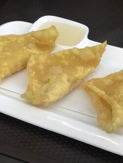 เกี้ยวกุ้งทอด