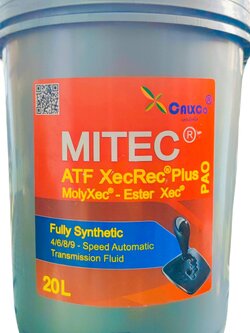MITEC® ATF XecRec® Plus ( PAO+ ) 20 ลิตร