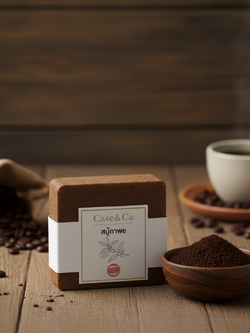 สบู่กาแฟ สูตรคนแพ้ง่ายใช้ได้