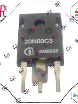 MOSFET 20n60 มอสเฟส 20a600v อินเวอร์เตอร์ inverter (ตัวใหญ่) 20n60c 20n60c3 (งานถอดแท้ ปรับประกัน 100 % )