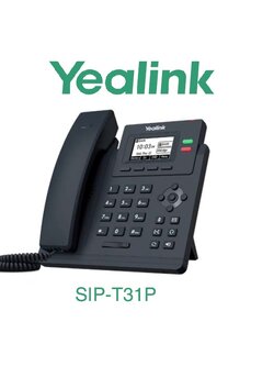 เครื่องโทรศัพท์ IP YEALINK รุ่น SIP-T31P รองรับ POE เครื่องละ 2,200฿