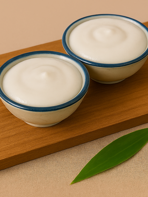 ขนมถ้วยใบเตย – หอม หวาน มัน ครบสูตรขนมไทย
