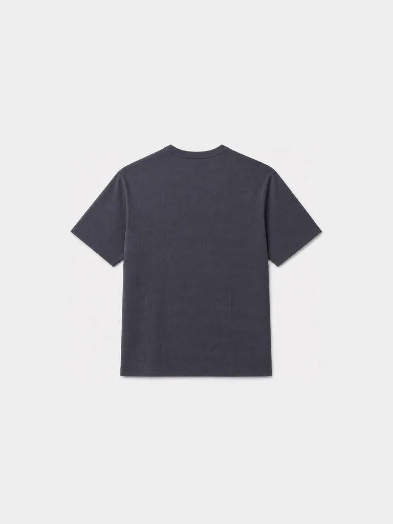 AeroVeil™ Knit Short Sleeve Tee – Dark Grey