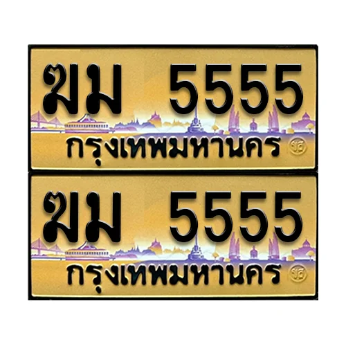 ทะเบียน 5555 – ฆม 5555 ป้ายทอง (4)