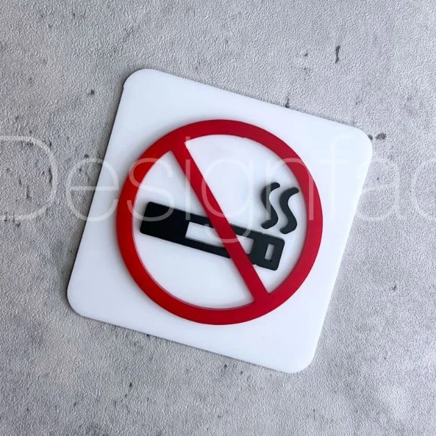 ป้ายห้ามสูบ No Smoking ป้ายสัญลักษณ์ห้ามสูบ ป้ายอะคริลิค สไตล์โมเดิร์น มินิมอล ลอฟท์,Designfac ป้ายห้ามสูบ No Smoking ป้ายสัญลักษณ์ห้ามสูบ ป้ายอะคริลิค สไตล์โมเดิร์น มินิมอล ลอฟท์,Designfac