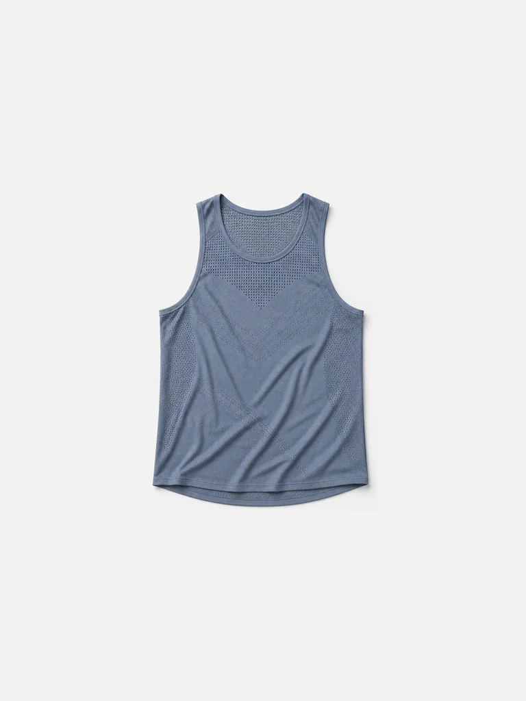 AeroVeil™ Knit Tank Top – Blue Ash AeroVeil™ Knit Tank Top – Blue Ash
