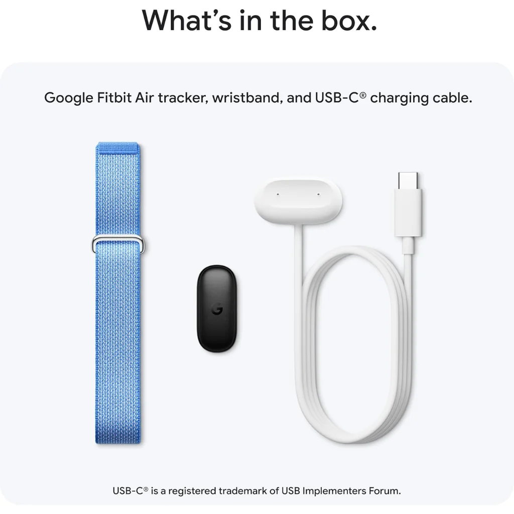 [รอของ 10 วัน] Google Fitbit Air - Screenless Activity Tracker สินค้าของแท้ 100%
