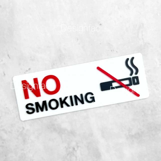 ป้ายห้ามสูบบุหรี่คาดแดง NO SMOKING พร้อมส่ง ป้ายห้าม ป้ายเตือน สไตล์โมเดิร์น ลอฟท์ มินิมอล,Designfac ป้ายห้ามสูบบุหรี่คาดแดง NO SMOKING พร้อมส่ง ป้ายห้าม ป้ายเตือน สไตล์โมเดิร์น ลอฟท์ มินิมอล,Designfac