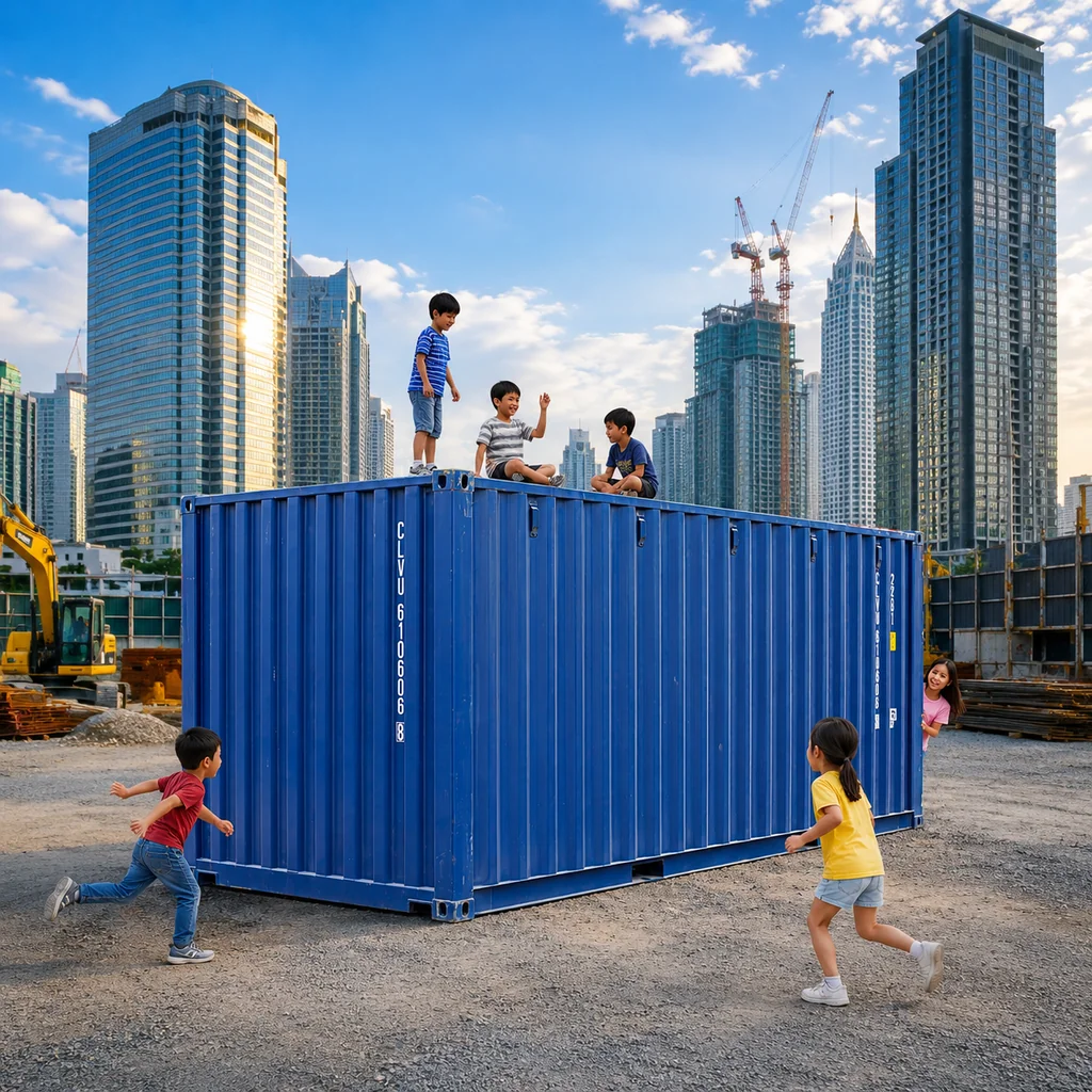 ตู้คอนเทนเนอร์มือสอง เหล็ก 20 ฟุต รุ่นมาตรฐาน (20FT Steel Shipping Container) ตู้คอนเทนเนอร์มือสอง เหล็ก 20 ฟุต รุ่นมาตรฐาน (20FT Steel Shipping Container)