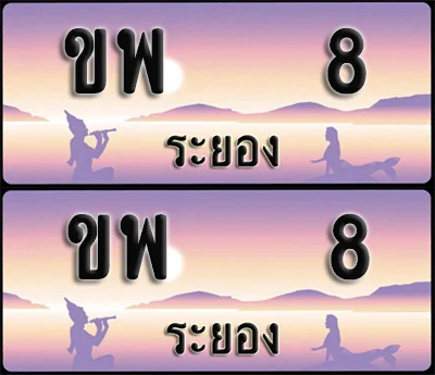 ทะเบียน 8 – ขพ 8 ระยอง (1)