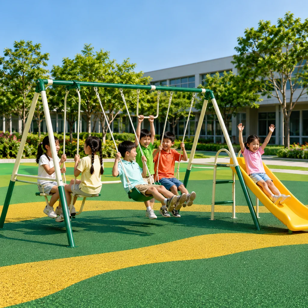 ชุดชิงช้าเด็กมัลติฟังก์ชัน GreenPlay Swing Set ชุดชิงช้าเด็กมัลติฟังก์ชัน GreenPlay Swing Set