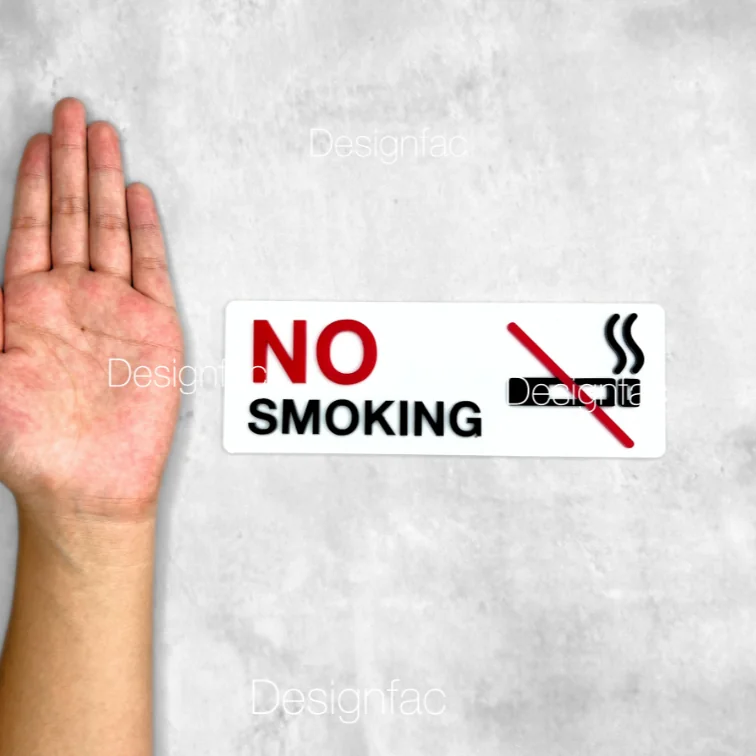 ป้ายห้ามสูบบุหรี่คาดแดง NO SMOKING พร้อมส่ง ป้ายห้าม ป้ายเตือน สไตล์โมเดิร์น ลอฟท์ มินิมอล,Designfac ป้ายห้ามสูบบุหรี่คาดแดง NO SMOKING พร้อมส่ง ป้ายห้าม ป้ายเตือน สไตล์โมเดิร์น ลอฟท์ มินิมอล,Designfac