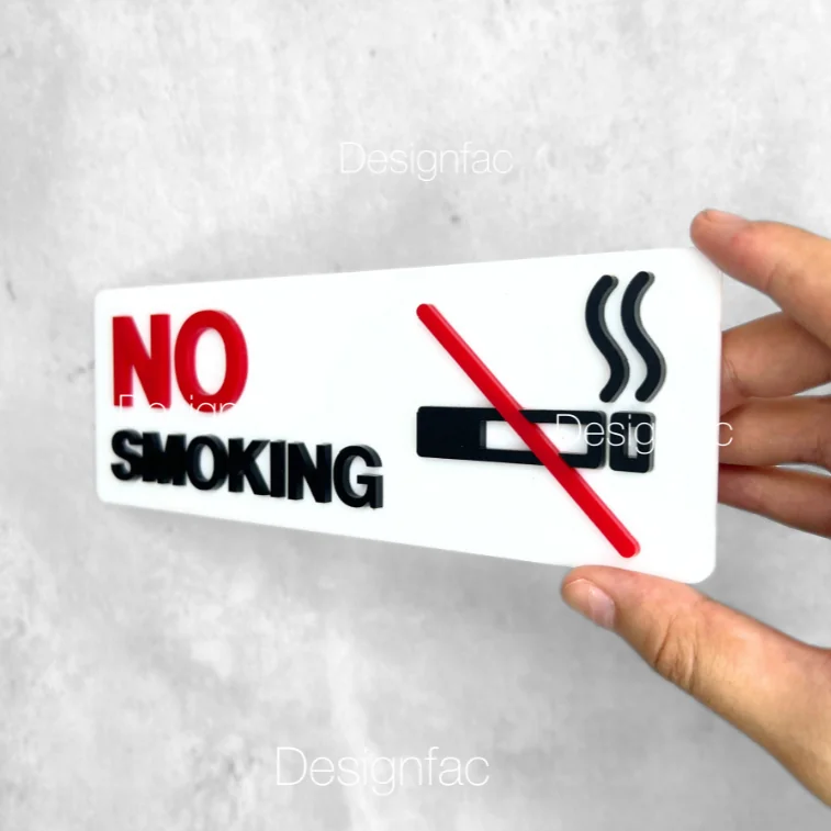 ป้ายห้ามสูบบุหรี่คาดแดง NO SMOKING พร้อมส่ง ป้ายห้าม ป้ายเตือน สไตล์โมเดิร์น ลอฟท์ มินิมอล,Designfac ป้ายห้ามสูบบุหรี่คาดแดง NO SMOKING พร้อมส่ง ป้ายห้าม ป้ายเตือน สไตล์โมเดิร์น ลอฟท์ มินิมอล,Designfac