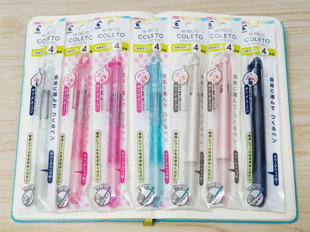 ปลอก 4 ไส้ปากกา Pilot Coleto ปลอก 4 ไส้ปากกา Pilot Coleto