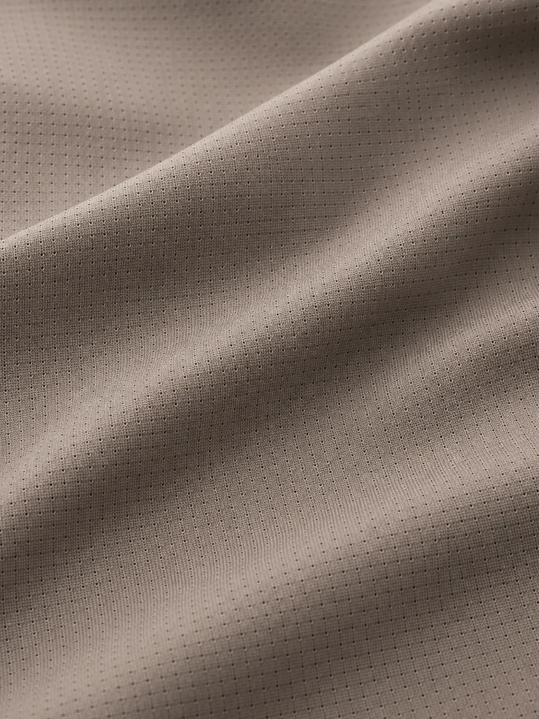 AeroVeil™ Knit Long Sleeve Tee – Taupe AeroVeil™ Knit Long Sleeve Tee – Taupe