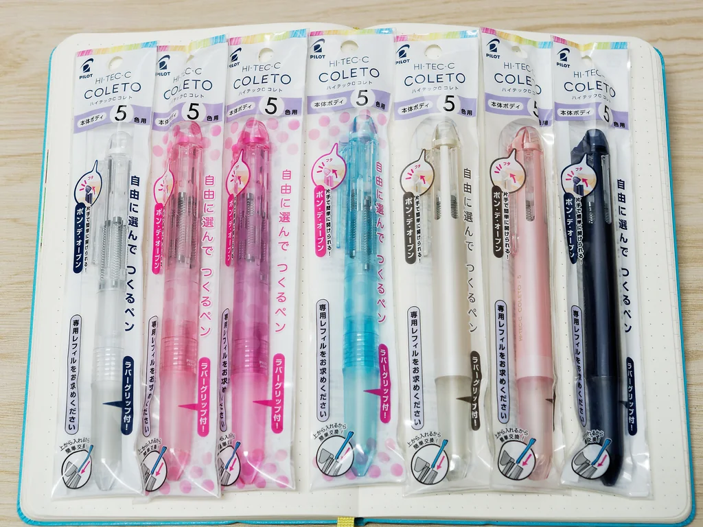 ปลอก 5 ไส้ปากกา Pilot Coleto ปลอก 5 ไส้ปากกา Pilot Coleto
