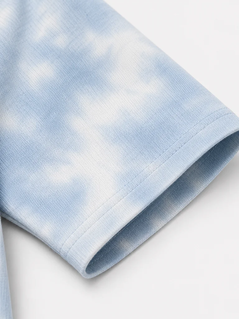 CoolDrift™ Mesh Short Sleeve Tee – Blue Ash Tie Dye