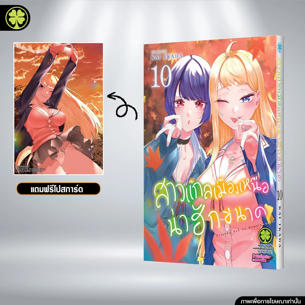 สาวแกลเมืองเหนือน่าฮักขนาด เล่ม 10 แถมฟรี โปสการ์ด จาก Animate