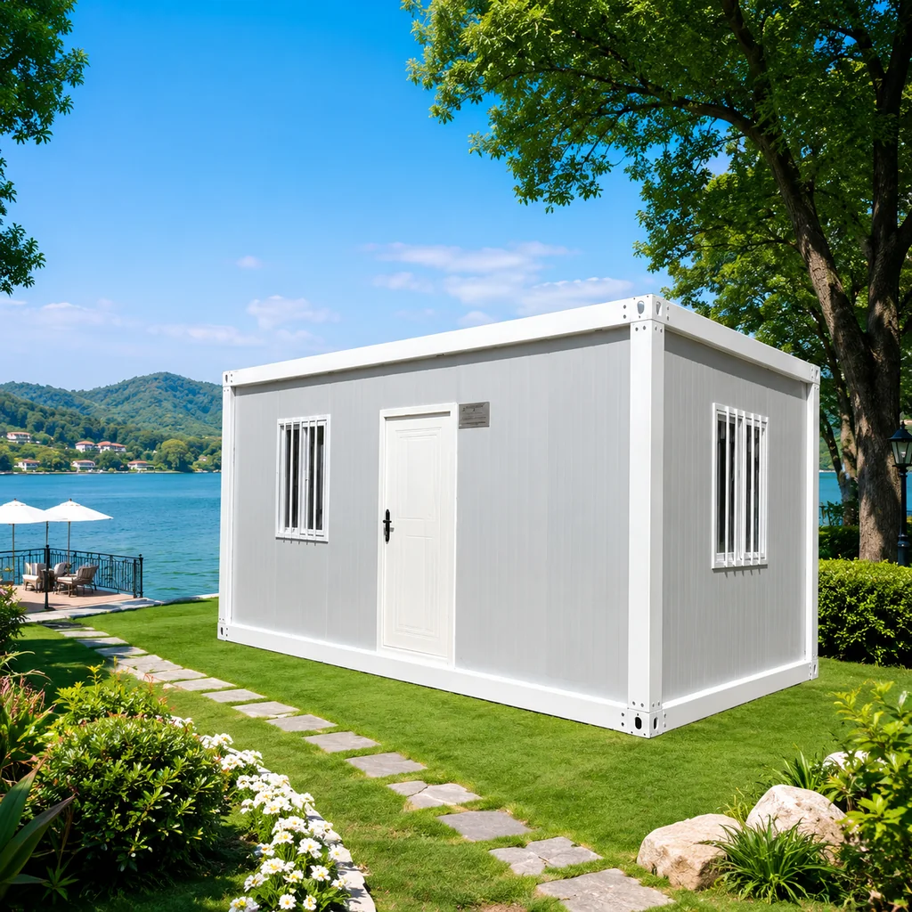 บ้านสำเร็จรูปคอนเทนเนอร์แบบ Flat Pack รุ่น Modern Cube บ้านสำเร็จรูปคอนเทนเนอร์แบบ Flat Pack รุ่น Modern Cube