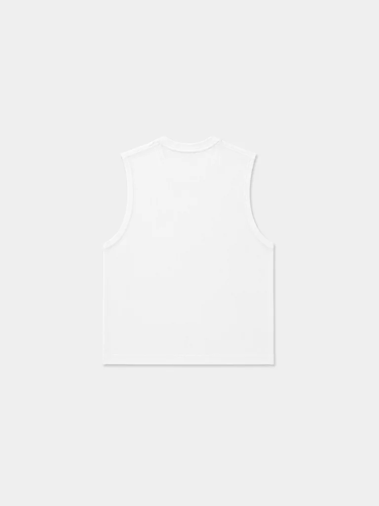 AeroVeil™ Knit Tank Top – White