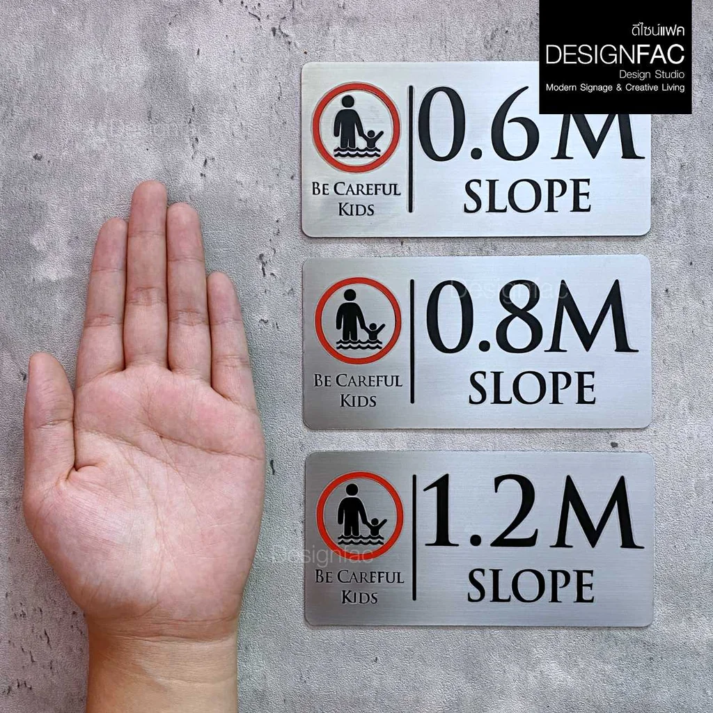 ป้ายความลึกสระ SLOPE ป้ายบอกความลึกสระว่ายน้ำ ป้ายสแตนเลสกัดกรด โมเดิร์น มินิมอล มูจิ,Designfac ป้ายความลึกสระ SLOPE ป้ายบอกความลึกสระว่ายน้ำ ป้ายสแตนเลสกัดกรด โมเดิร์น มินิมอล มูจิ,Designfac