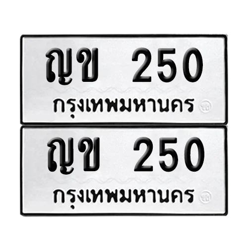 ทะเบียนรถ 250 – ญข 250 (6)