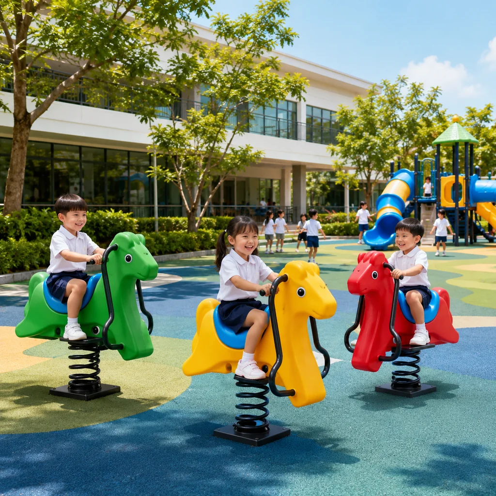 ม้าโยกสปริงเด็ก รุ่น Pony Spring Rider 3 สี ม้าโยกสปริงเด็ก รุ่น Pony Spring Rider 3 สี
