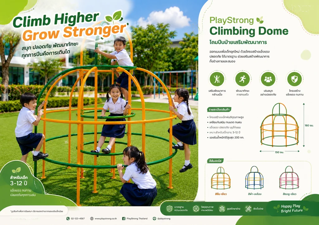โดมปีนป่าย Explorer Dome โดมปีนป่าย Explorer Dome