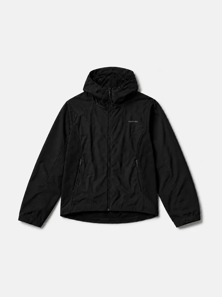 ReLoop™ Dry Fiber Windbreaker – Black