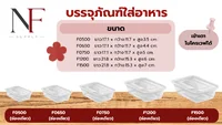 กล่องเหลี่ยมใส Delivery กล่องเหลี่ยมใส Delivery