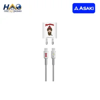 ASAKI ชุดชาร์จ Type-C รุ่น A-MCC019 X Monchhichi ลิขสิทธิ์แท้ รับประกัน 2 ปี ASAKI ชุดชาร์จ Type-C รุ่น A-MCC019 X Monchhichi ลิขสิทธิ์แท้ รับประกัน 2 ปี
