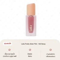 [CLEARANCE] Laka Fruity Glam Tint - 102 Dewy ลิปทินท์สายวีแกน สีชมพูอมม่วง